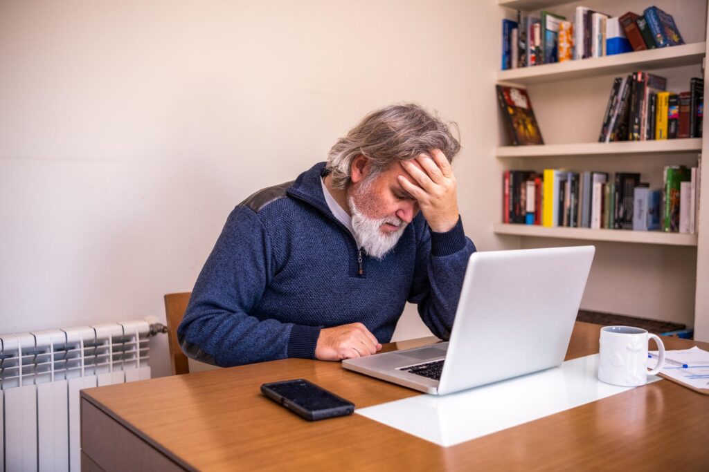 Stresszes vállalkozó